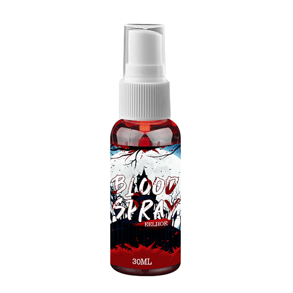 Blodstänk Fx Smink, Tvättbart Låtsasblod 30ML Icke-Klibbig Formula För Halloween Kostymer, Specialeffekter Och Cosplay, Realistiskt Utseende