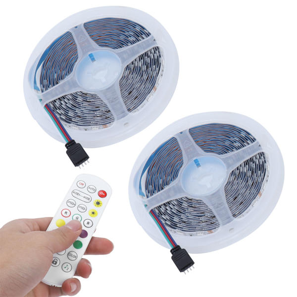 LED-remsa 5050SMD RGB färgskiftande replampor