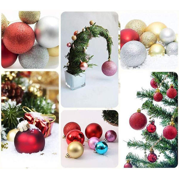 Julgranskulor, krossäkra juldekorationer