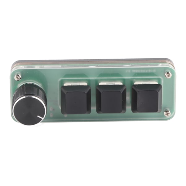 Kompakt Makro Gaming Keypad, Programmerbart Gamingtangentbord Med Innovativ Rattfunktion Och Justerbar Höjd, Perfekt För Gamingredigering