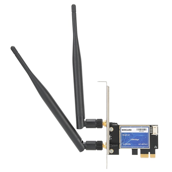 Trådlöst Nätverkskort Stationär Dator Dual Band AC 867Mbps PCI‑E med Antenner RTL8822BE