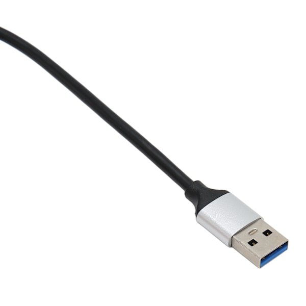 Aluminium Multifunktionell Usb3.0 Hub, Portabel Ultratunn Design, 6 Usb5.0 Portar + 1 Usb3.0 Port, Kompatibilitet Säkerställer Problemfri Anslutning För