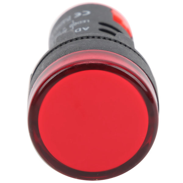 10 st AD16‑22DS Hög Ljusstyrka Röd LED Signallampa LED Indikatorlampa för Signalindikering AC/DC12V