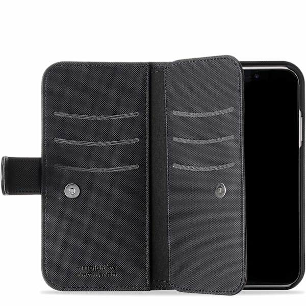 holdit iPhone 11 / XR - Flerfack 2in1 Magnet Fodral / Skal - Svart Svart