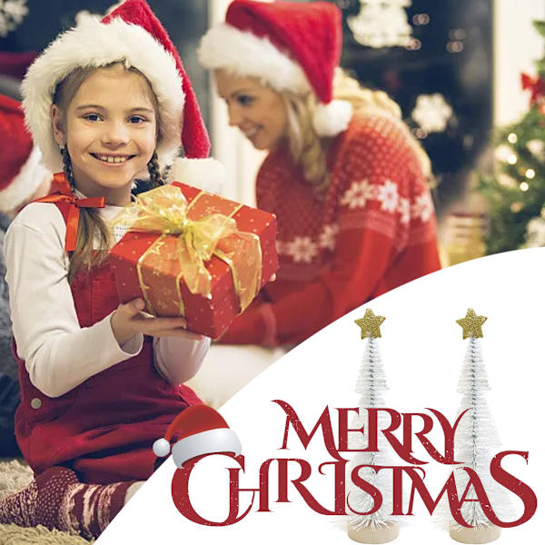 Mini Artificial Christmas Trees Decorations Star Christmas