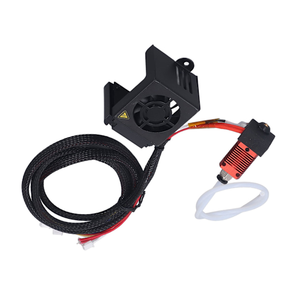 3D-skrivar Hotend Uppgraderingskit Lång Distans Hot End Munstycke Uppvärmningsblock och Rörset för Ender 3
