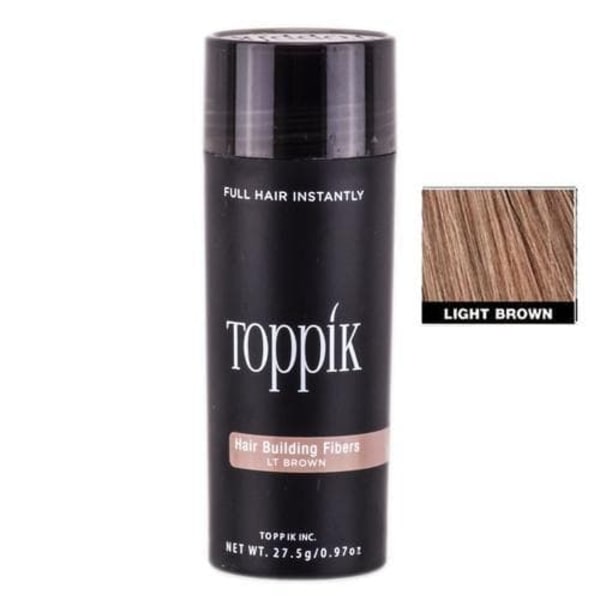 Toppik Large - Light Brown | Täckning & Styling Effekt