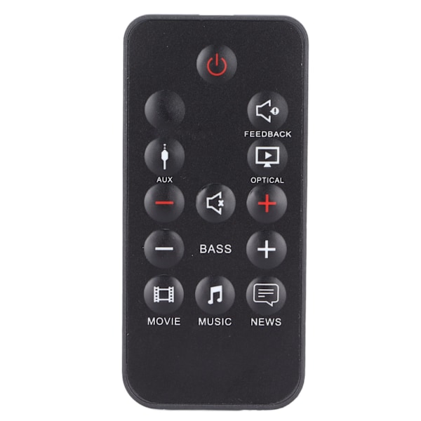 Fjärrkontroll för Soundbar, Högkvalitativt Alternativ för Cinema SB150 Högtalare, Universell Fjärrkontroll, Ingen Programmering Krävs, Känsliga Tangenter, Enkel