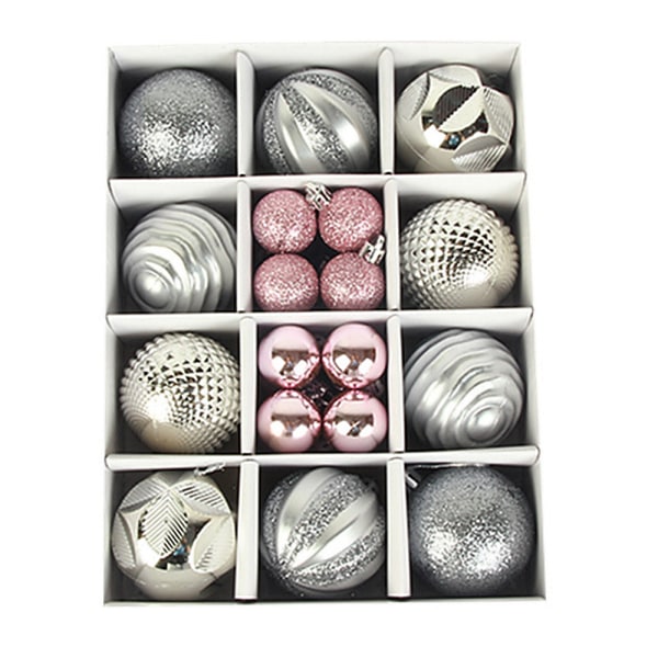 Christmas Balls Ornament - 60Mm/30Mm Shatterproof Irregular
