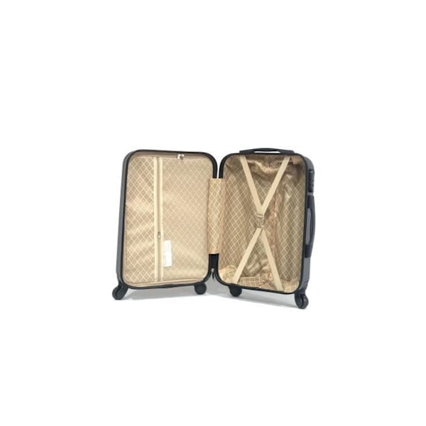 CELIMS FRANCE - Godkänd kabinväska Urban av 100+ flygbolag | Kabinväska 55x35x25 cm | Svart Svart