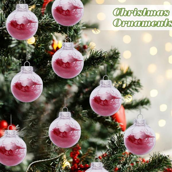 6cm/2.36” Christmas Ball, 30Pcs Christmas Tree Baubles