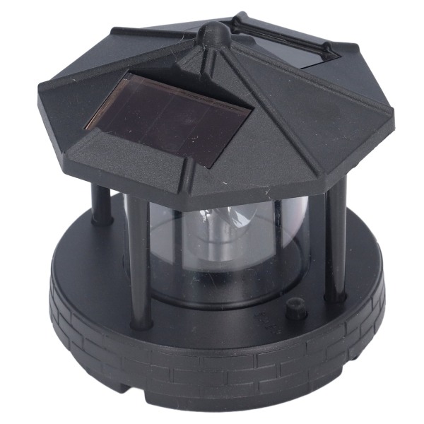 LED solcellslampa Unik torndesign 360 graders rotation Energi