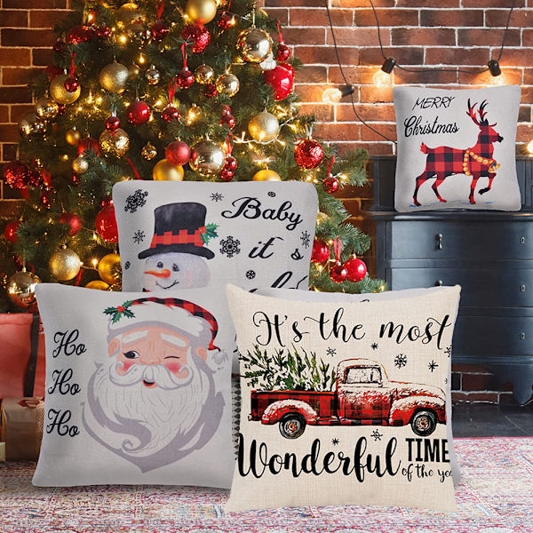 Christmas pillow cases, home decoration items