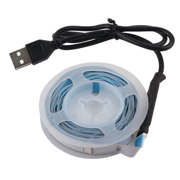 LED RGB-list med knappkontroll, 5V, färgförändrande