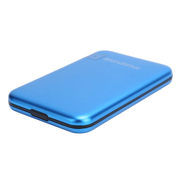 2.5in Mobil Extern Hårddisk USB3.0 Portabel HDD Blå med Adapterkabel för Stationär Dator Laptop500G