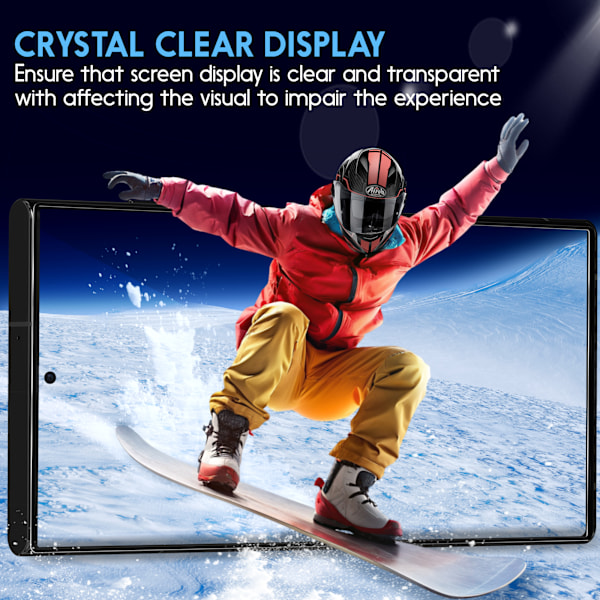 Samsung S22 Ultra 2-Pack Skyddsglas – Klar Sikt & Full Täckning