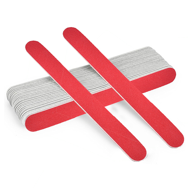25-pack nagelfilset, 100/180 grit Emery Boards för naturliga,