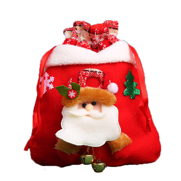 Christmas Candy Bag Wrapping Bag，Apple Bag Candy Storage