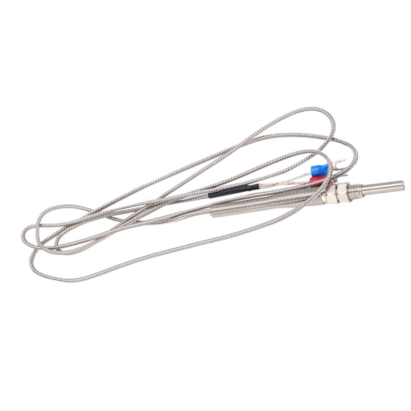 Sondtermometer K-typ Temperaturregulator Sensor M8 Gänga för Kemisk Industri 5x30mm