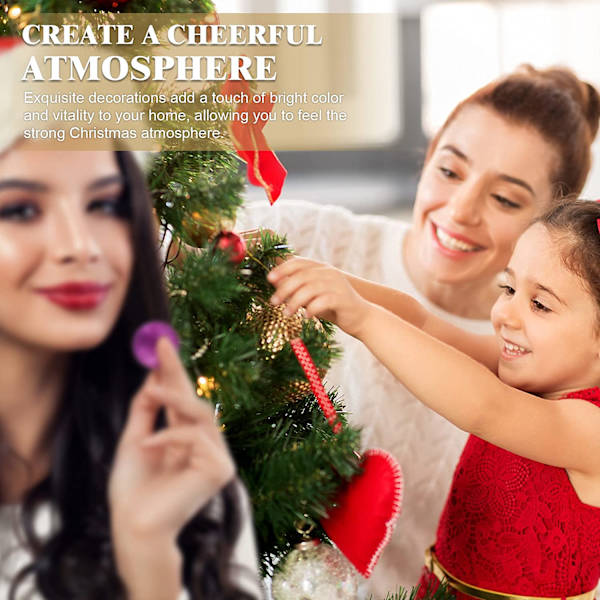Christmas Ball Ornaments Set Decorative Baubles Pendants with