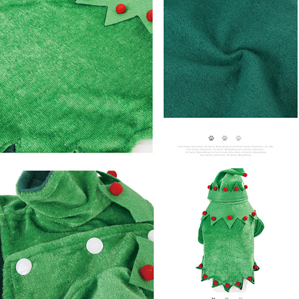 Pet Clothes Set for Christmas Holiday Dog Cat Apparel