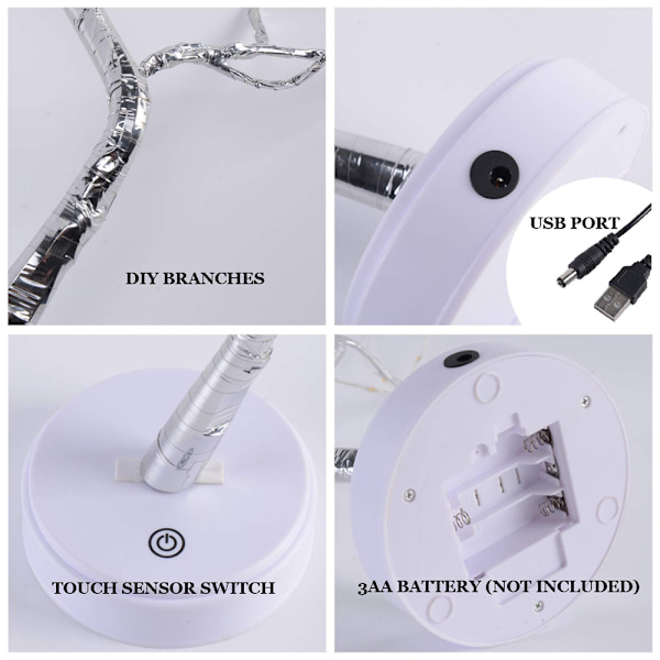 Christmas tree light led tree light interior decorative light