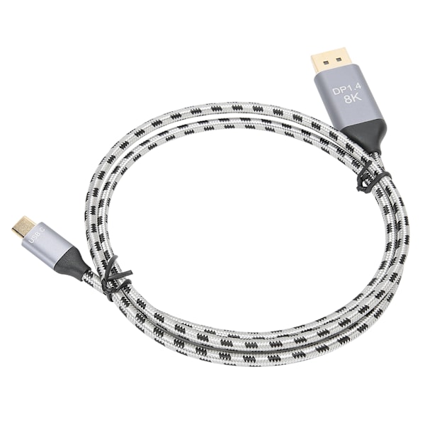 T0404‑1 Högupplöst Videokabel Typ C till DP 8K 1.4 Adapterkabel 1m