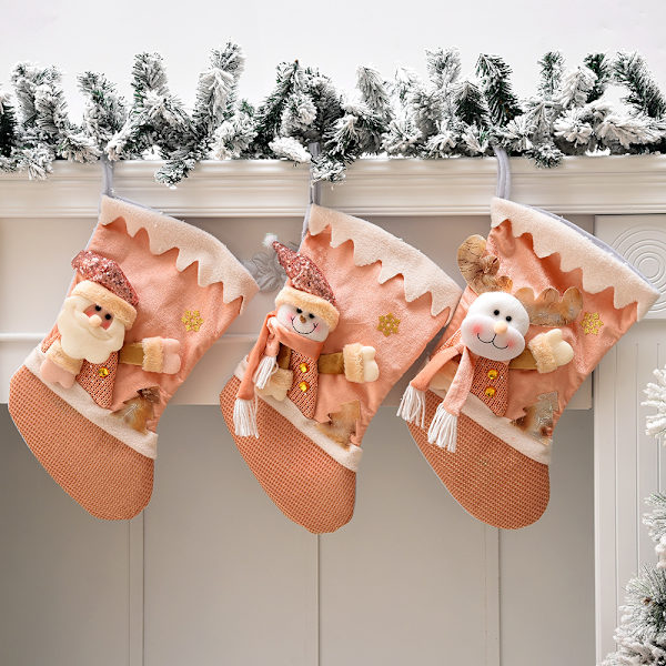 Winter Christmas Stocking, Christmas Element for Christmas Party