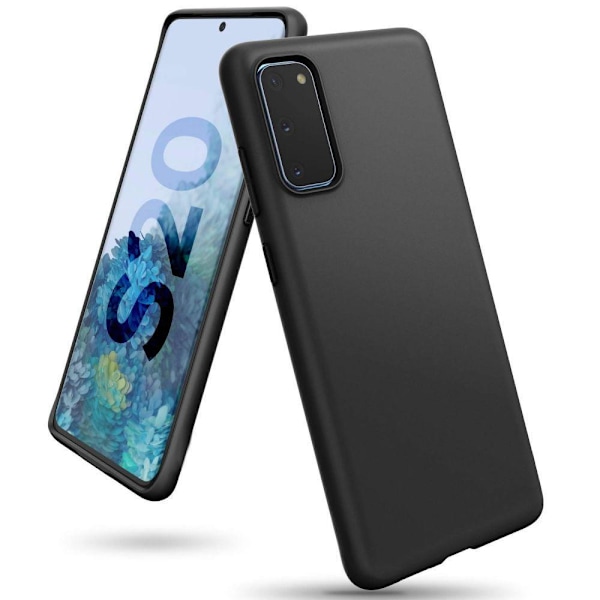Samsung Galaxy S20 | Supertunt Mattsvart skal Svart