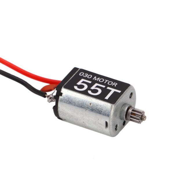 Tätade Lager RC Motor, Utmärkt Ersättning för 030 55T Borstad Motor med Högt Vridmoment för Axial Scx24 1/24 Skala RC Bil (1)
