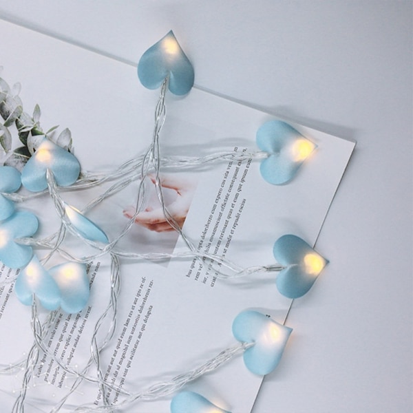 Valentines Day Decor Love Heart Shaped String Lights Battery