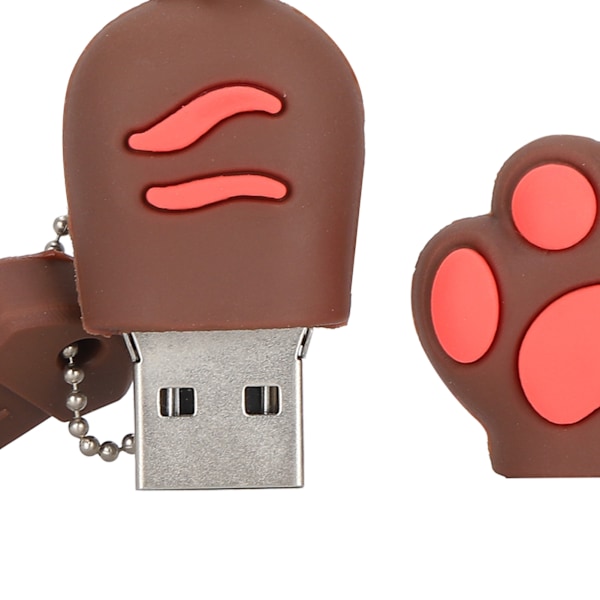 USB-minne Söt Tecknad Miniatyr USB2.0 Minnessticka för Datalagring Affärsgåva 32GB