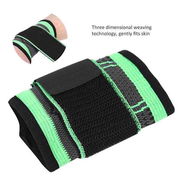 Ergonomiskt utformat handledsstöd med riktat stöd för karpaltunnelsyndrom, ventilerande material för optimal komfort hela dagen