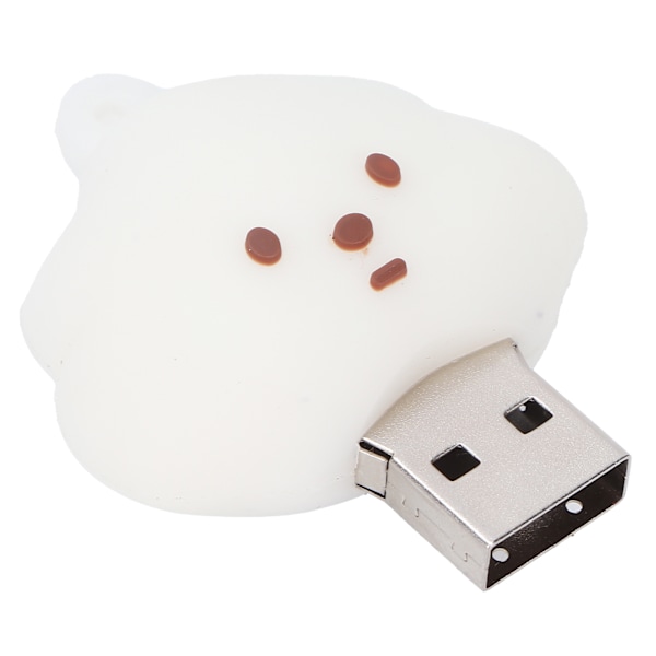 Tecknad U Disk Björn Docka Utseende Höghastighets Masslagring Flash Drive Minnesenhet 64GB