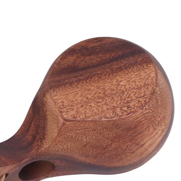 Trä Campingmugg Log Unik Trästruktur Bärbar Trä Mugg med