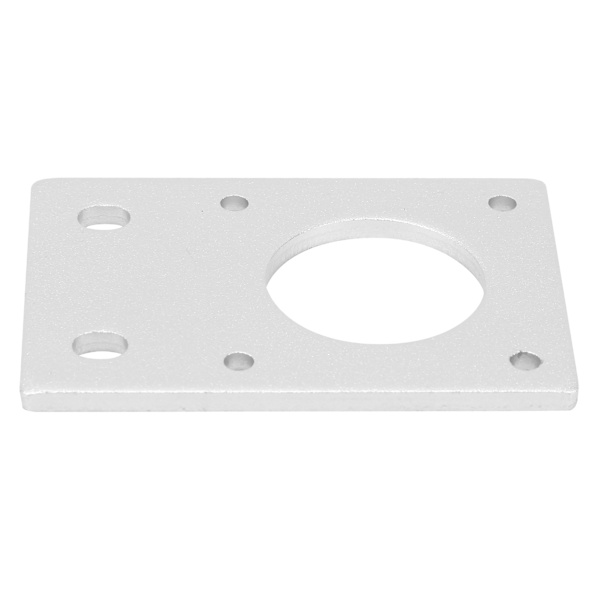 42 Steppermotorfäste Platta Aluminiumlegering Monteringsbräda för 3D-skrivare Silver