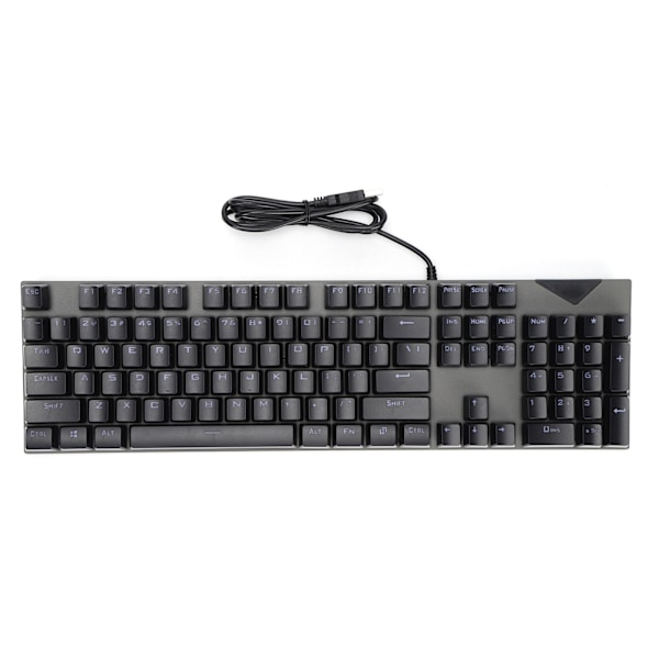 Mekaniskt tangentbord trådbundet gaming bakgrundsbelysning ultratunt USB-tangentbord för stationära PC-spel kontor