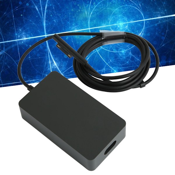 Tablet Adapter Laddare DC 12V 2.58A Utgång Tablet AC Strömadapter 1625 för Microsoft Pro 3 4 5 2017 100‑240V EU-kontakt