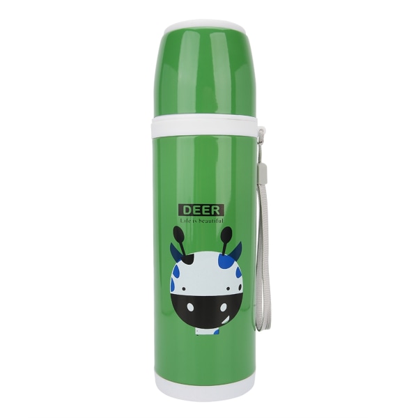500ml Cartoon Pattern Vakuumkopp Bärbar Rostfritt Stål