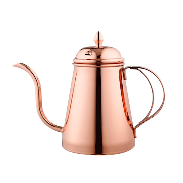 600 ml rostfritt stål exakt pipkanna för att hälla över kaffe och te