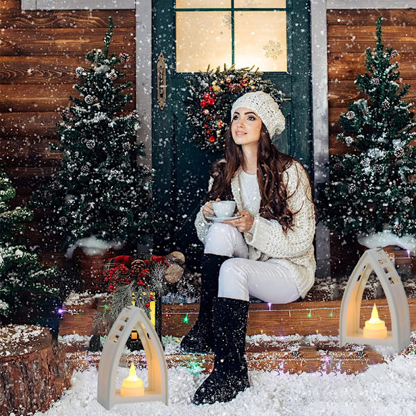Christmas Lantern, Decorative Hanging Lantern for Indoor Home