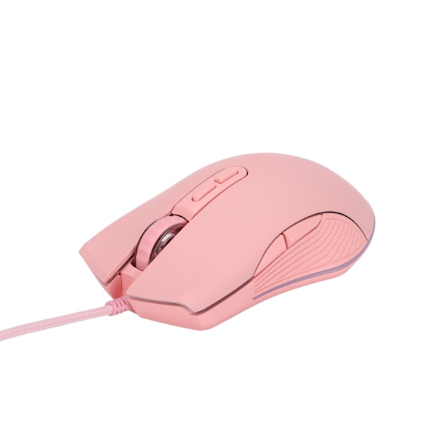 Trådbunden Mus RGB Bakgrundsbelysning 4 Nivåer Justerbar DPI Ergonomisk Bekväm Grepp Spelmus
