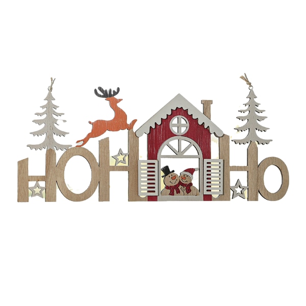 Christmas Hanging Sign Wooden Door Sign Christmas Door Wall