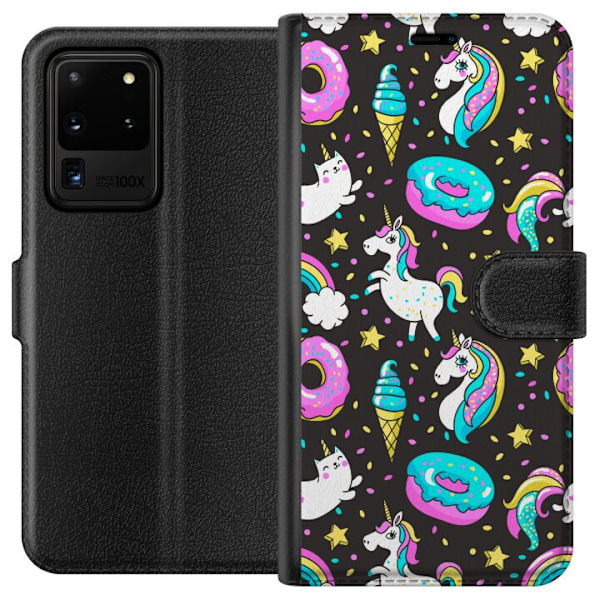 Samsung Galaxy S20 Ultra Plånboksfodral Unicorn