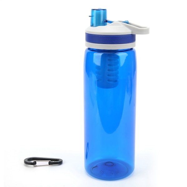 770ml Outdoor Filtrerat Vattenflaska Camping Nödflaska Vattenreningsflaska