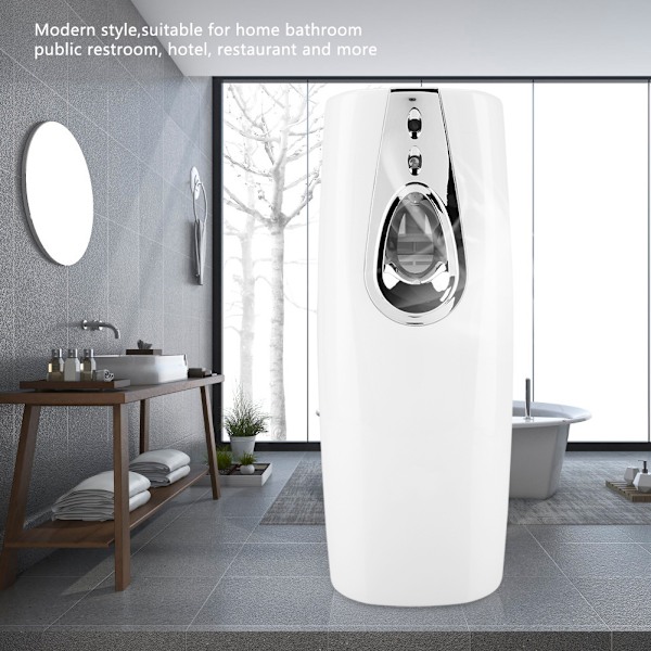 Innovativ automatisk luftfräschare med justerbar doftfrisättning, elegant väggmonterad design för hem- och kommersiellt bruk, kontinuerlig långvarig