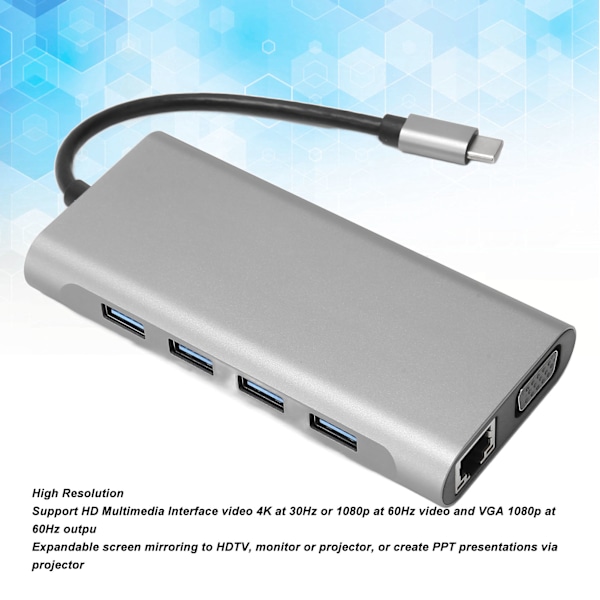 Multiportadapter, din nyckel till sömlös HDMI-skärmintegration, utmärkt dataöverföring och enkel Plug and Play
