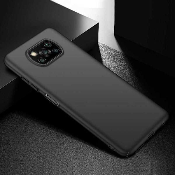 Xiaomi Poco X3 NFC Ultratunt Mattsvart Skal Basic V2 Svart