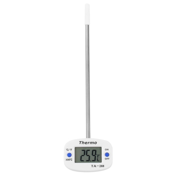 LCD-mattermometer för mat, sond, kök, matlagning, grill, mjölktemperatur