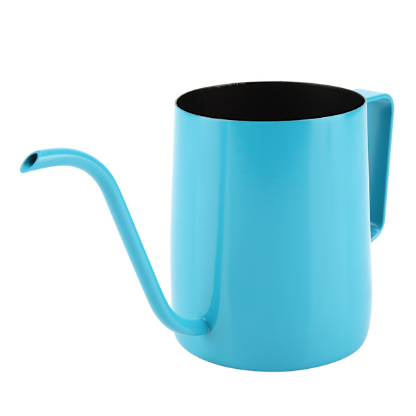 350 ml rostfritt stål gåshals smal pip kaffedroppkanna